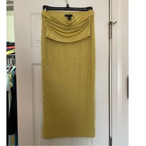 Tube top and skirt set